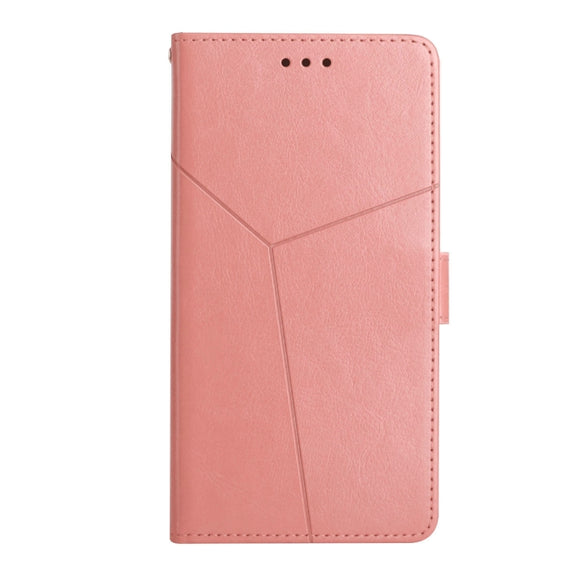 For Honor 90 Lite Y-shaped Pattern Flip Leather Phone Case(Pink)