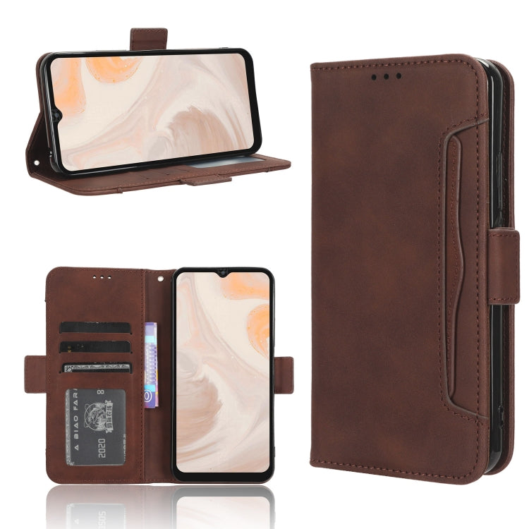 For Aiwa Phone B-2 JA3-SMP0602 Skin Feel Calf Texture Card Slots Leather Phone Case(Brown) - free shipping - PMC TechLife - Order now!