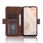 For Aiwa Phone B-2 JA3-SMP0602 Skin Feel Calf Texture Card Slots Leather Phone Case(Brown)