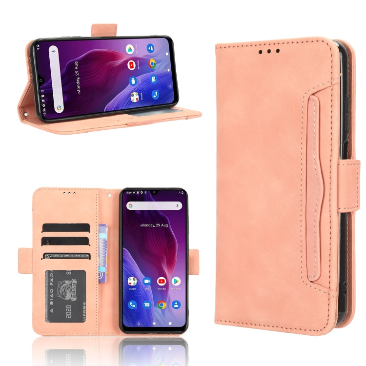 For Cubot P60 Skin Feel Calf Texture Card Slots Leather Phone Case(Pink) - free shipping - PMC TechLife - Order now!