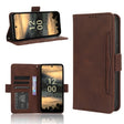 For Nokia XR21 Skin Feel Calf Texture Card Slots Leather Phone Case(Brown) - free shipping - PMC TechLife - Order now!