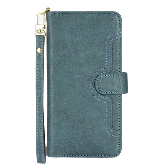 For Motorola Moto G52J 5G Litchi Texture Zipper Leather Phone Case(Green)