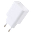 LZ-105PD 25W USB-C / Type-C Ports Dot Pattern Travel Charger, EU Plug(White) - USB Charger by PMC TechLife | Online Shopping South Africa | PMC TechLife | Buy Now Pay Later Mobicred
