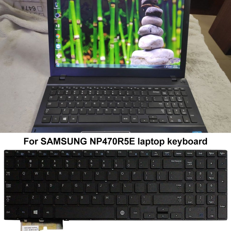 For Samsung NP470R5E / NP370R5E Laptop Keyboard