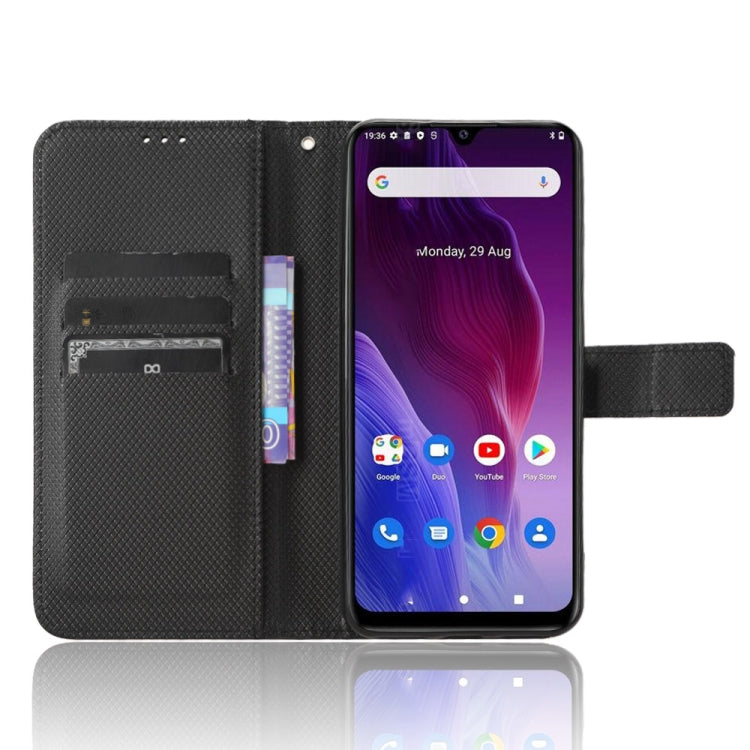 For Cubot P60 Diamond Texture Leather Phone Case(Black) - free shipping - PMC TechLife - Order now!