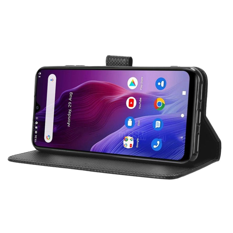 For Cubot P60 Diamond Texture Leather Phone Case(Black) - free shipping - PMC TechLife - Order now!