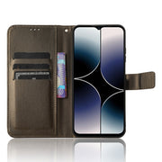 For Ulefone Note 16 Pro Diamond Texture Leather Phone Case(Brown)