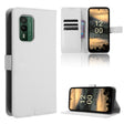 For Nokia XR21 Diamond Texture Leather Phone Case(White) - free shipping - PMC TechLife - Order now!