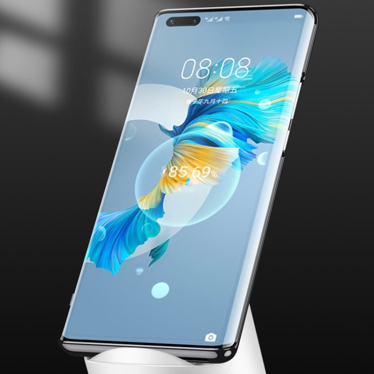 For Huawei Mate 40 GKK Electroplating Leather Surface Phone Case(Black) - Huawei Cases by GKK | Online Shopping South Africa | PMC TechLife