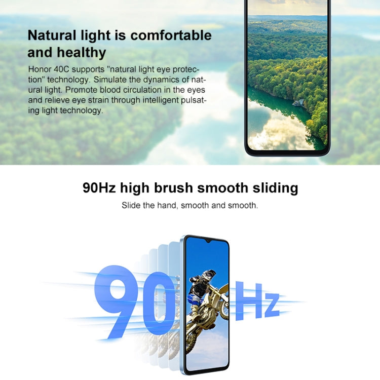 Honor Play 40C 5G, 6GB+128GB, 108MP Camera, 6.56 inch MagicOS 7.1 Snapdragon 480 Plus Octa Core up to 2.2GHz, Network: 5G, Not Support Google Play(Magic Night Black) - free shipping - PMC TechLife - Order now!
