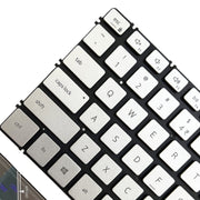 For Dell Inspiron 7490 / Vostro 5390 US Version Backlight Laptop Keyboard(Silver)