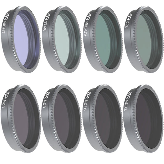 For Insta360 GO 2 / GO 3 JSR LS Series Camera Lens Filter, Filter:8 in 1 UV CPL ND8/16/32/64 STAR NIGHT - free shipping - PMC Jewellery - Order now!