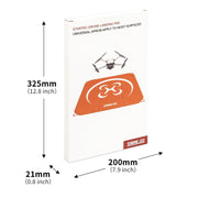 STARTRC Square Cardboard Drone Parking Apron for DJI Avata / Mini 3 / Mavic 3 Pro, Size:55cm x 55cm(Orange Grey)