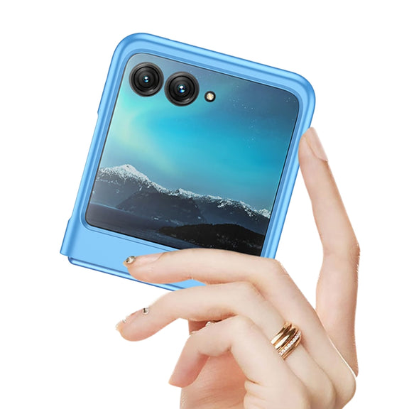 For Motorola Razr 40 Ultra GKK Ultra-thin Full Coverage Phone Case(Blue)