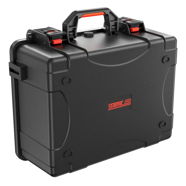 For DJI Air 3 / RC2 / N2 STARTRC Waterproof PP Drone Kit Suitcase Storage Box(Black) - free shipping - PMC TechLife - Order now!