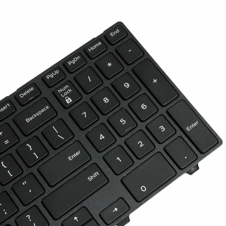 Backlight Laptop Keyboard For Dell 15-9550 / 15-3000 / 15-5542(White Word) - Dell Spare Parts by PMC TechLife | Online Shopping South Africa | PMC TechLife | Buy Now Pay Later Mobicred