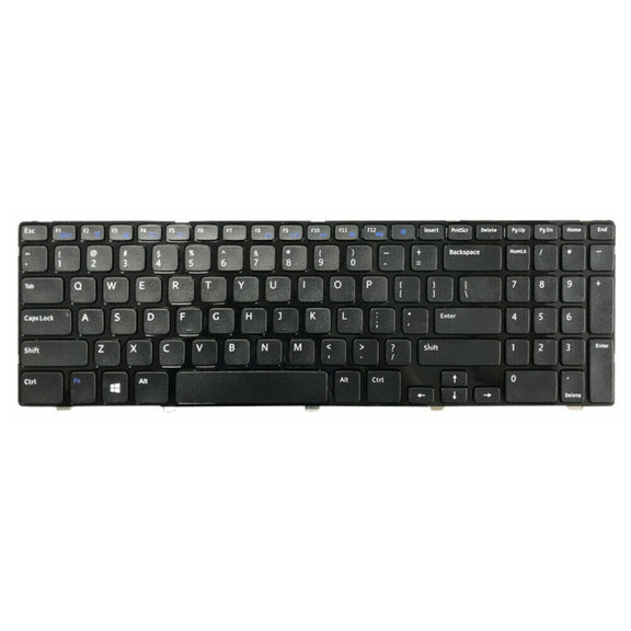 For Dell Inspiron 15 3521 3531 15R 5521 5537 US Version Laptop Keyboard(Black)