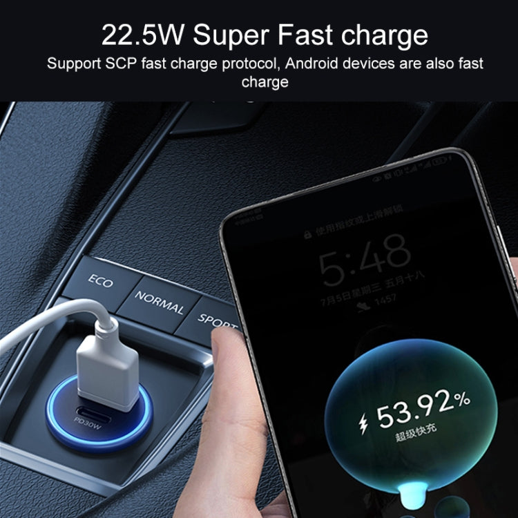 MOMAX UC18 30W Dual Port QC3.0 Car Fast Charger - Car Charger by MOMAX | Online Shopping South Africa | PMC TechLife