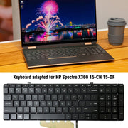 For HP Spectre X360 15-CH US Version Laptop Backlight Keyboard
