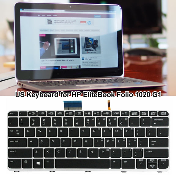 For HP Elitebook 1020 G1 US Version Laptop Backlight Keyboard