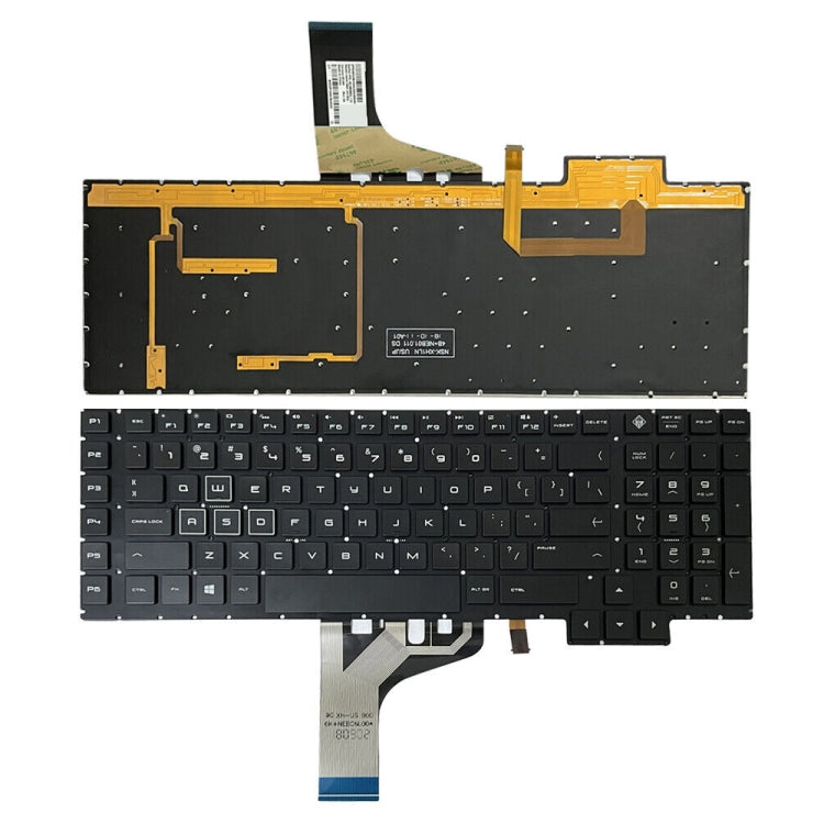 For HP Omen 17-AN / 17-AN011DX US Version Laptop Backlight Keyboard - HP Spare Parts by PMC TechLife | Online Shopping South Africa | PMC TechLife