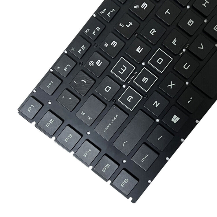 For HP Omen 17-AN / 17-AN011DX US Version Laptop Backlight Keyboard - HP Spare Parts by PMC TechLife | Online Shopping South Africa | PMC TechLife