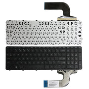 For HP 15-E / 15-N / 15-D Laptop Keyboard with Frame