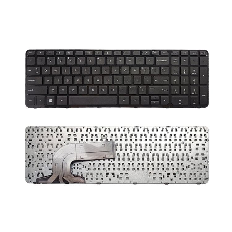 For HP 17-e Laptop Keyboard with Frame - HP Spare Parts by PMC TechLife | Online Shopping South Africa | PMC TechLife | Buy Now Pay Later Mobicred