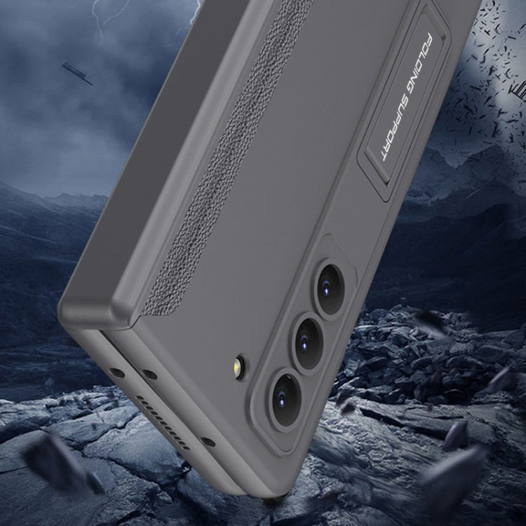 For Samsung Galaxy Z Fold5 GKK Integrated Magnetic Full Coverage Folding Phone Case(Green) - Galaxy Z Fold5 Cases by GKK | Online Shopping South Africa | PMC TechLife | Buy Now Pay Later Mobicred