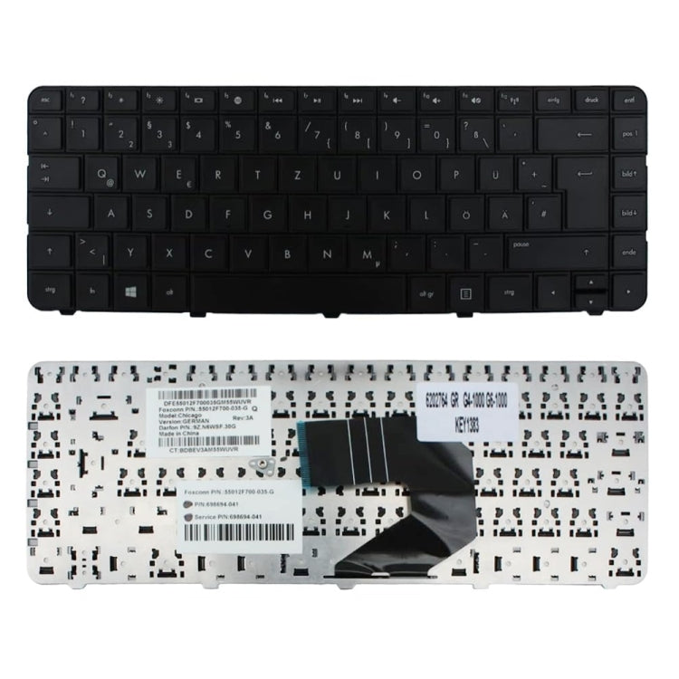 For HP G4-1000 / CQ57 Laptop Keyboard - HP Spare Parts by PMC TechLife | Online Shopping South Africa | PMC TechLife