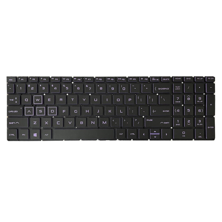 For HP Pavilion Gaming 15-DK US Version Laptop Backlight Keyboard(Purple) - HP Spare Parts by PMC TechLife | Online Shopping South Africa | PMC TechLife