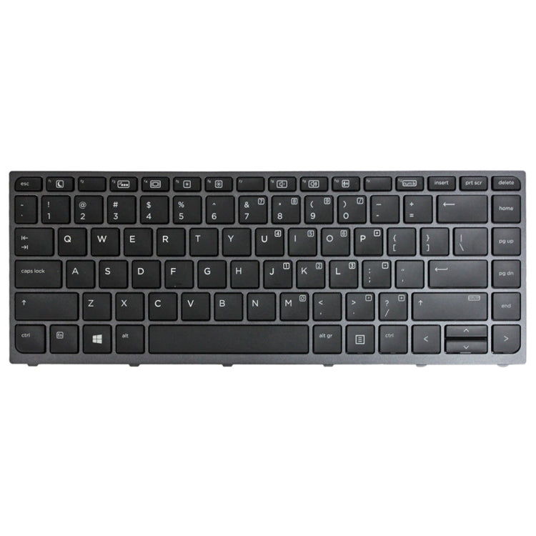 For HP Zbook Studio G3 Grey Frame US Version Laptop Backlight Keyboard - HP Spare Parts by PMC TechLife | Online Shopping South Africa | PMC TechLife