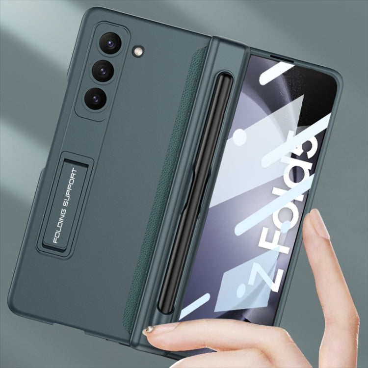 For Samsung Galaxy Z Fold5 GKK Full Coverage Magnetic Fold Hinge Phone Case with Pen Slots(Black) - free shipping - PMC TechLife - Order now!
