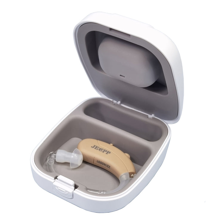 KAIXINWEI B145 DC3.7V Earhook Hearing Aid Sound Amplifier(Khaki) - Hearing Aids by PMC TechLife | Online Shopping South Africa | PMC TechLife