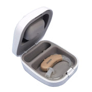KAIXINWEI B145 DC3.7V Earhook Hearing Aid Sound Amplifier(Khaki)