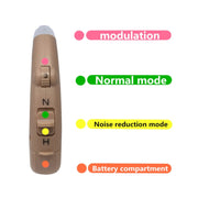 KAIXINWEI B145 DC3.7V Earhook Hearing Aid Sound Amplifier(Khaki)