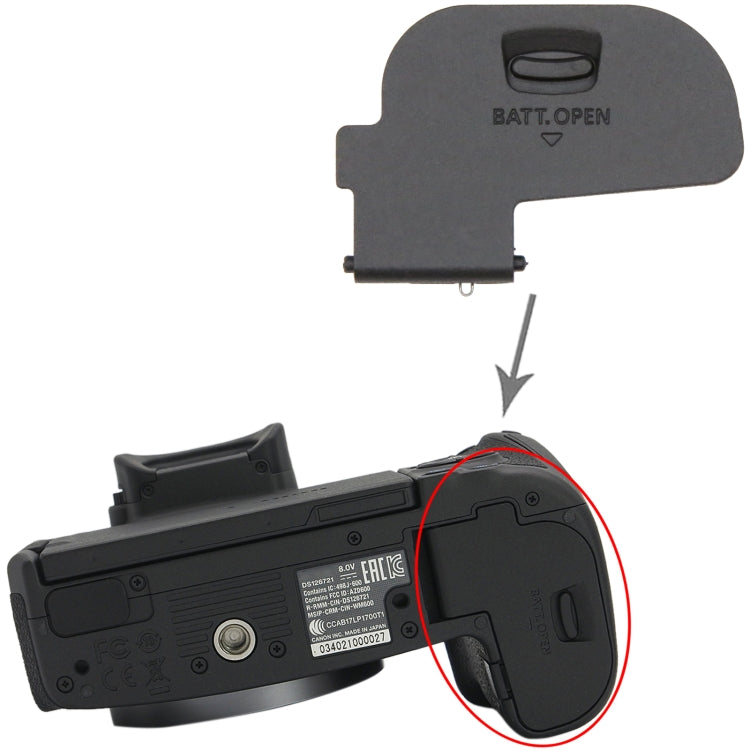 For Canon EOS R OEM Battery Compartment Cover
