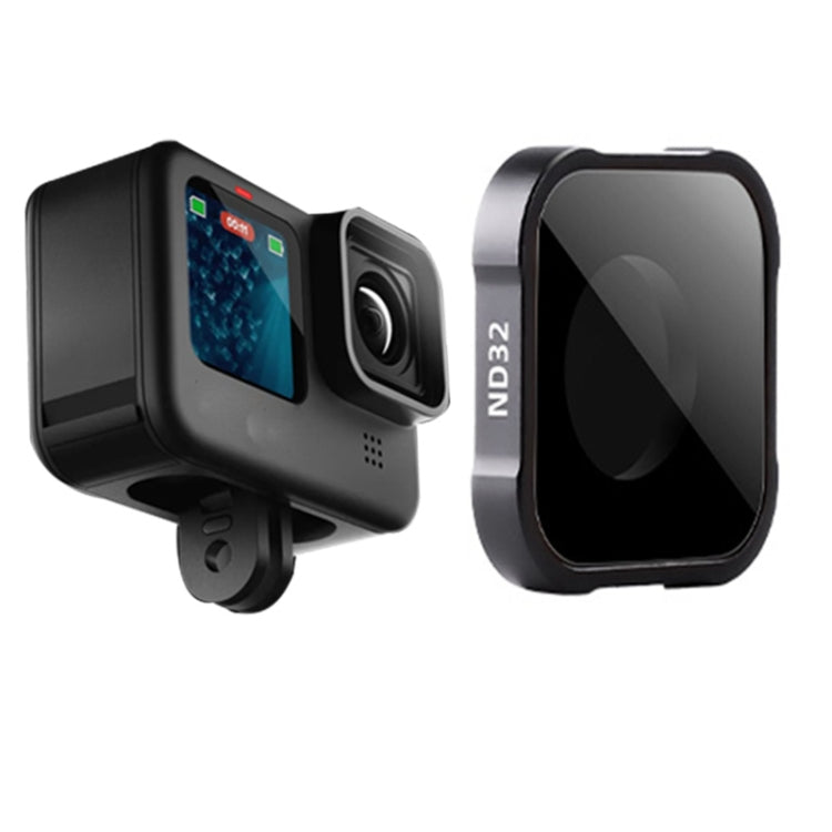 ND32 Filter Action Camera Lens Filter For GoPro Hero11 Black / Hero11 Black mini / HERO10 Black / HERO9 Black - Lens Filter by PMC TechLife | Online Shopping South Africa | PMC TechLife