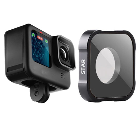 STAR Filter Action Camera Lens Filter For GoPro Hero11 Black / Hero11 Black mini / HERO10 Black / HERO9 Black - free shipping - PMC Jewellery - Order now!