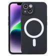 For iPhone 15 Liquid Silicone Magsafe Phone Case(Black) - free shipping - PMC TechLife - Order now!