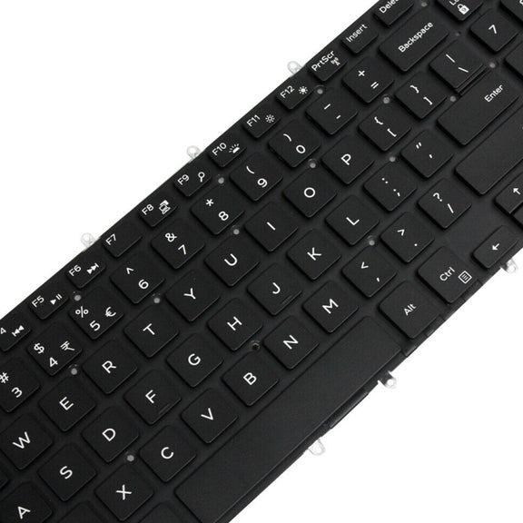 US Version White Word Laptop Keyboard For Dell G3 3579 3779 / G5 5587 / G7 7588(Black)