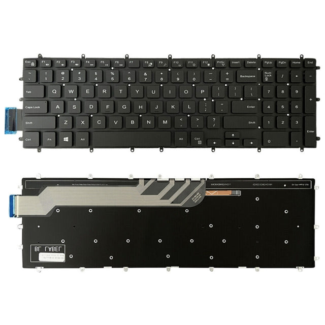 US Version White Word Laptop Keyboard For Dell G3 3579 3779 / G5 5587 / G7 7588(Black)