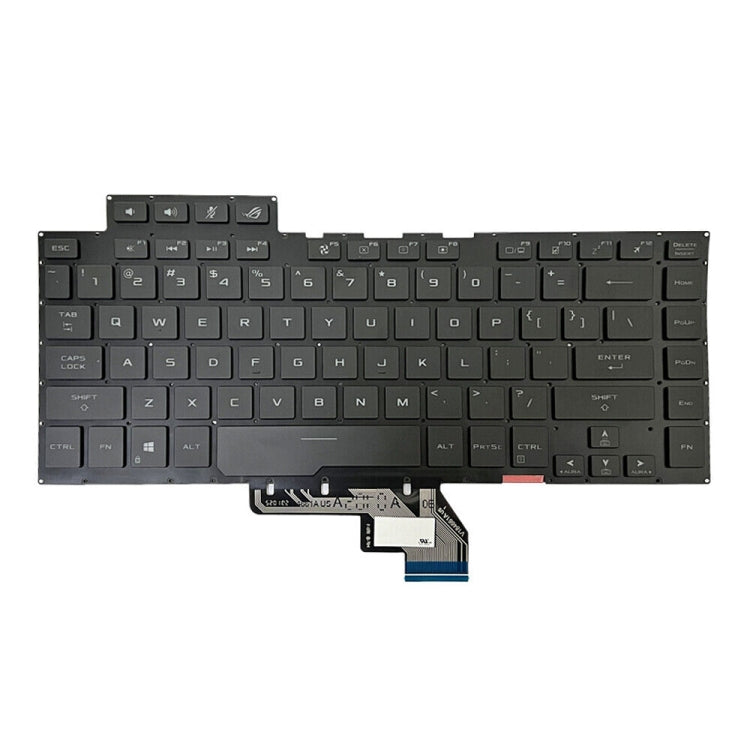 US Version Backlight Laptop Keyboard For Asus ROG GU502G GU502GV GU502GU(Colorful Light) - Asus Spare Parts by PMC TechLife | Online Shopping South Africa | PMC TechLife | Buy Now Pay Later Mobicred