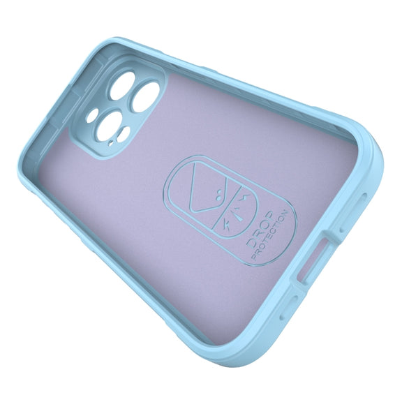 For iPhone 15 Pro Magic Shield TPU + Flannel Phone Case(Dark Green)