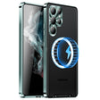 For Samsung Galaxy S24 Ultra 5G MagSafe Magnetic Frosted Metal Phone Case(Green) - free shipping - PMC TechLife - Order now!