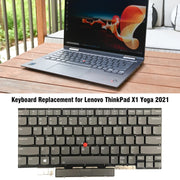 For Lenovo ThinkPad X1 Yoga 2021 Backlight Laptop Keyboard
