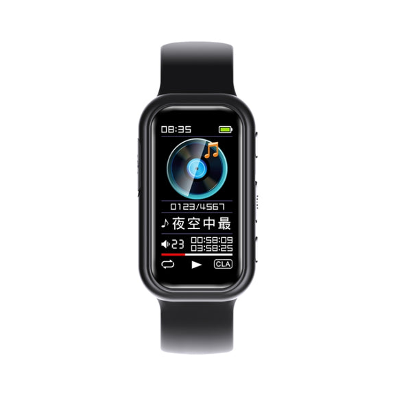 JNN S16 Smart HD Noise Reduction Bluetooth MP3 Voice Control Recording Bracelet, Memory:32GB