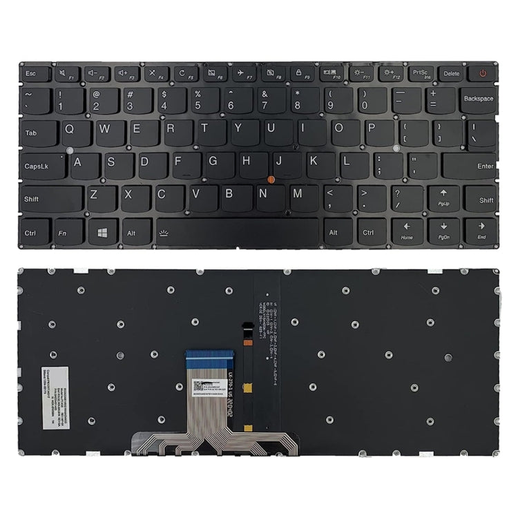 For Lenovo IdeaPad 710S-13IKB 710S-13ISK US Version Laptop Keyboard - Lenovo Spare Parts by PMC TechLife | Online Shopping South Africa | PMC TechLife