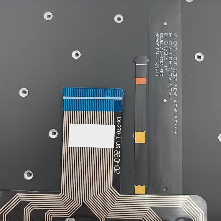 For Lenovo IdeaPad 710S-13IKB 710S-13ISK US Version Laptop Keyboard - Lenovo Spare Parts by PMC TechLife | Online Shopping South Africa | PMC TechLife