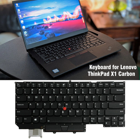 For Lenovo ThinkPad X1C 2017 US Version Laptop Keyboard
